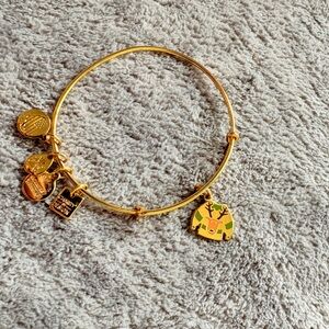 Alex and Ani gold tone bracelet